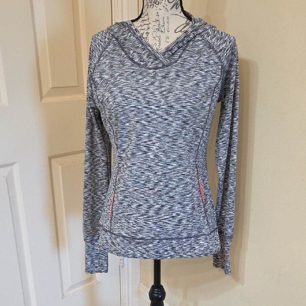 Tangerine Brand Gray and Black Sleek Feminine Women's Hoodie